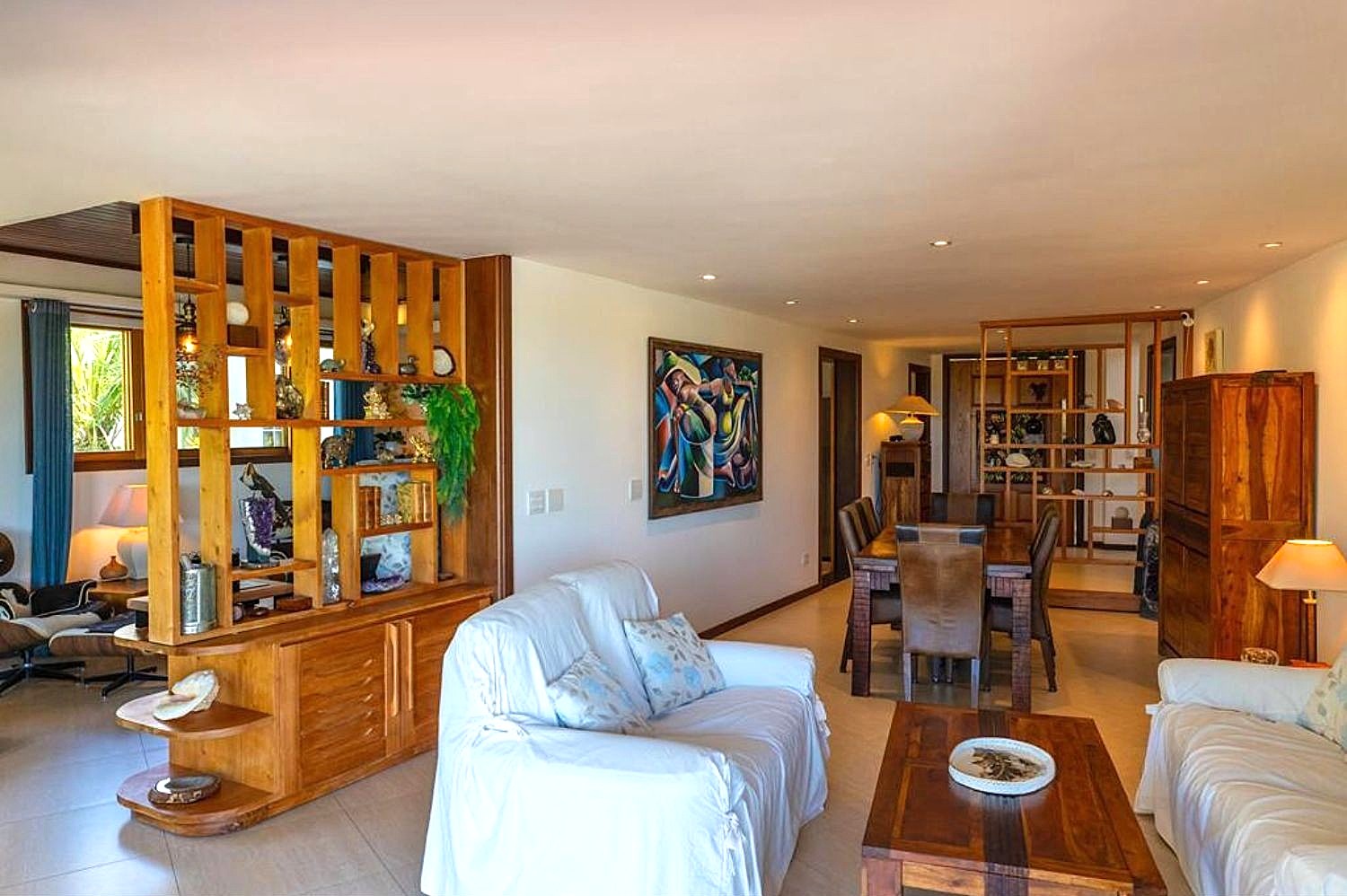 Living area at Casa Serenidade