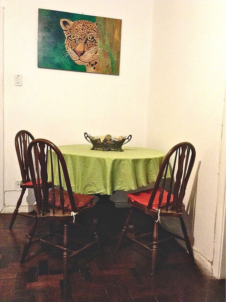 Dining area at Apartamento Leme